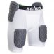 Protech Tri All-In-One Girdle_Varsity_Large_Right Hero_Charcoal_White_CAT